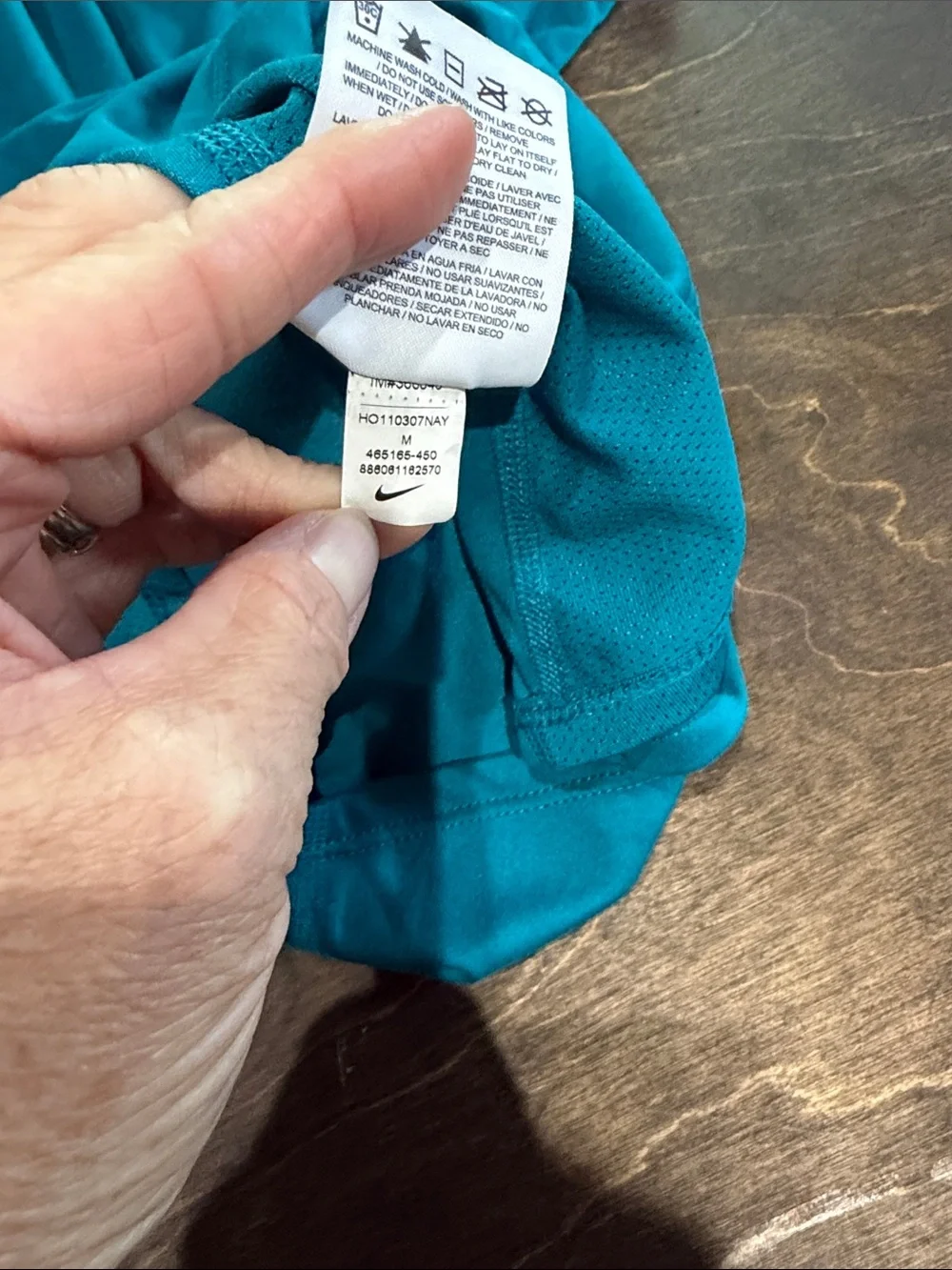 Nike Long Sleeve Dri-FIT Top - Teal